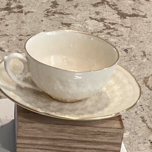 Lenox Limited Edition “Hawthorne” Demitasse Cup & Saucer Set